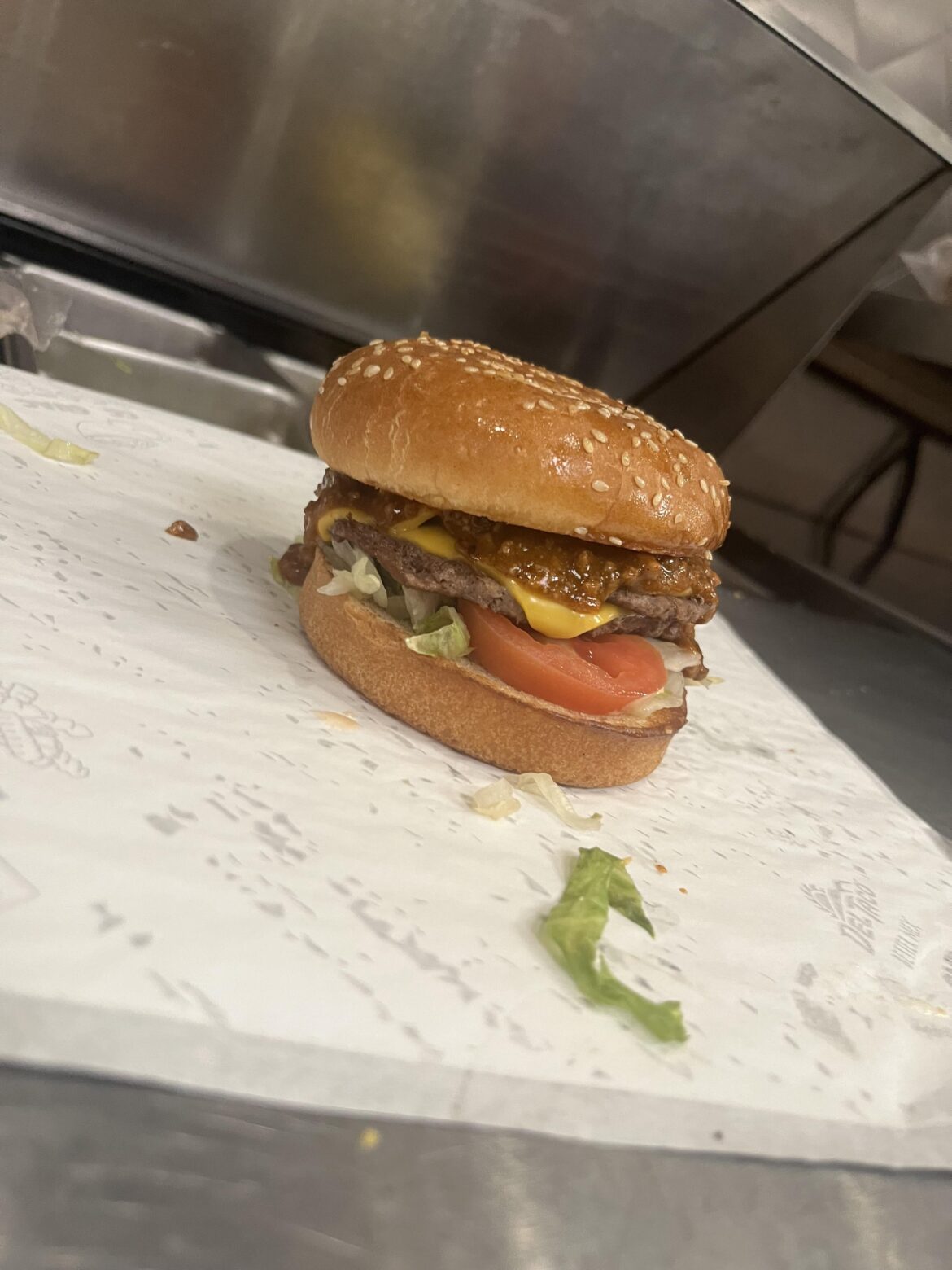 Del Taco Burger