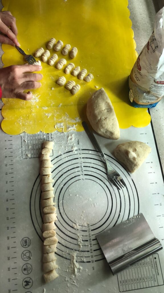 Tried my hand at gnocchi making!