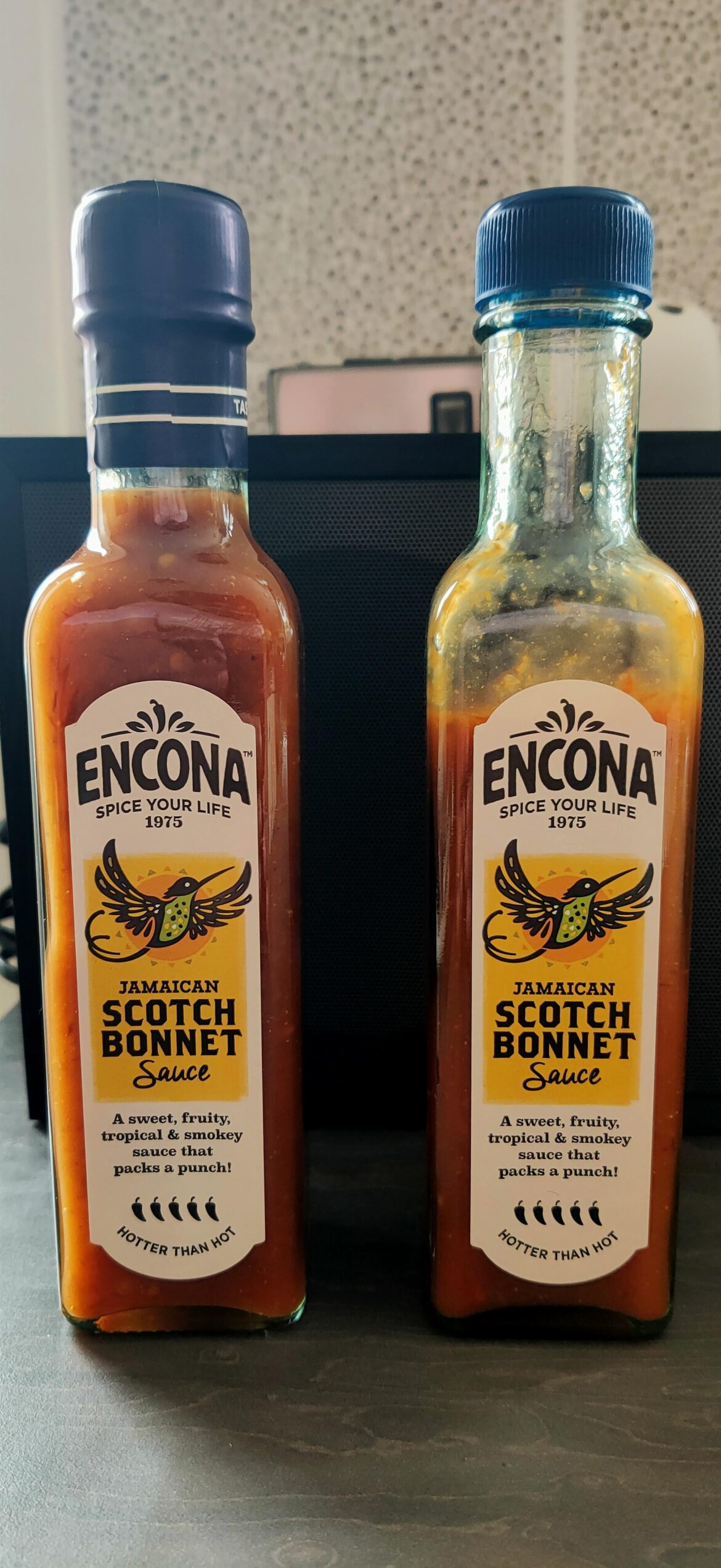 Encona Jamaican Scotch Bonnet Sauce is pretty good!