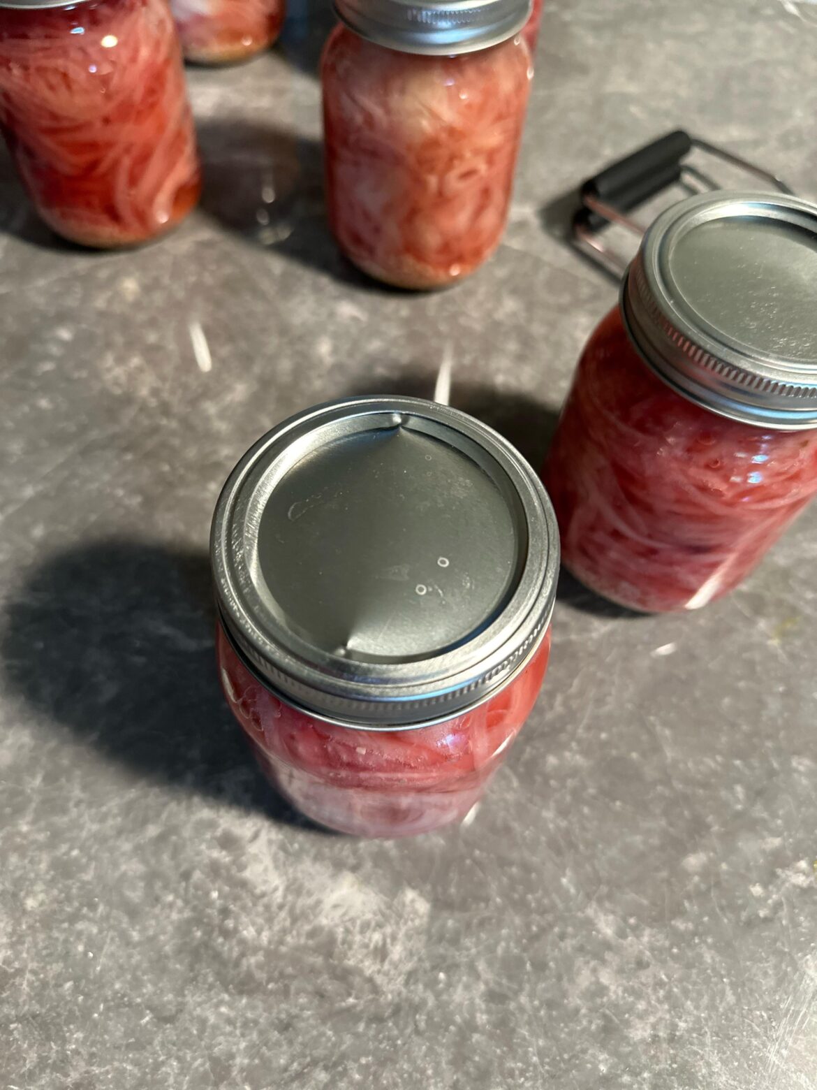 First time canning. What do I do wrong with this lid?