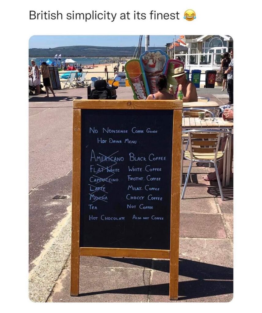 This! Simplicity would be easier. (I'm a costa employee)