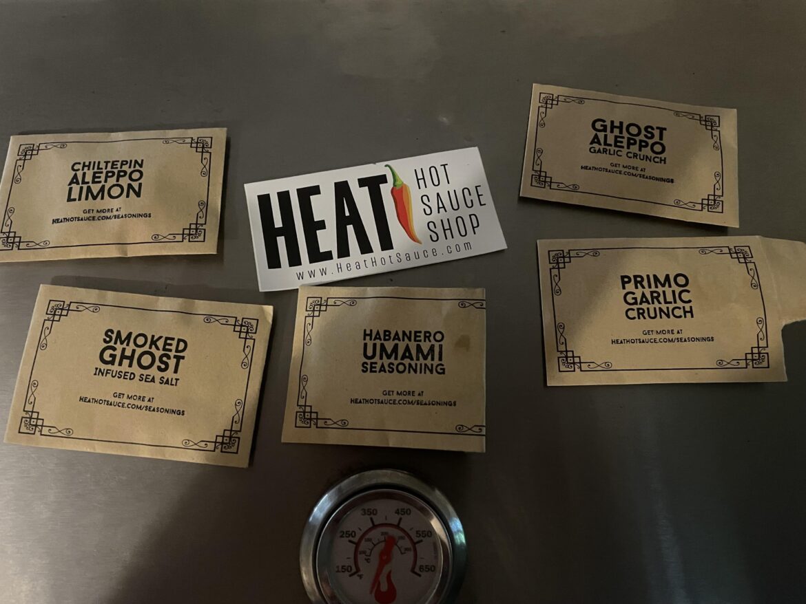 Heat hot sauce goodies!