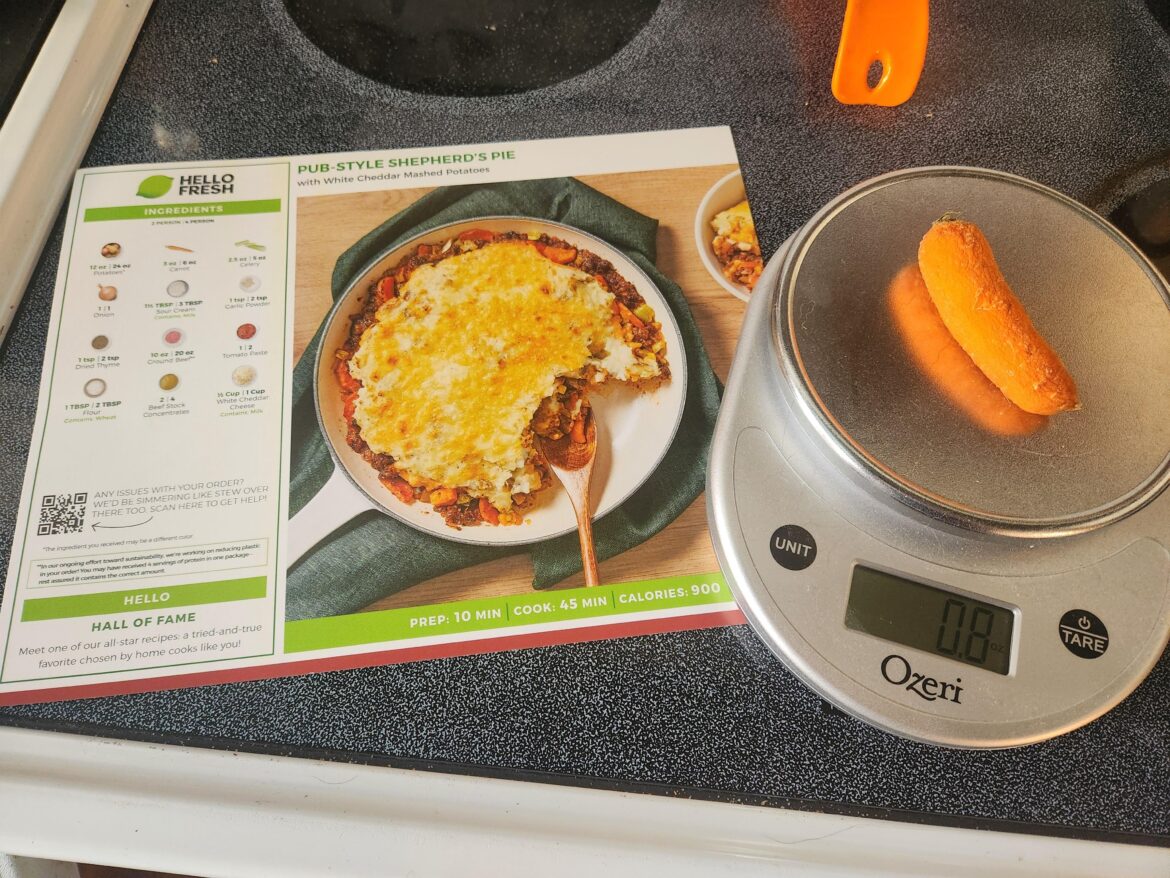 Really gotta make the most of this carrot