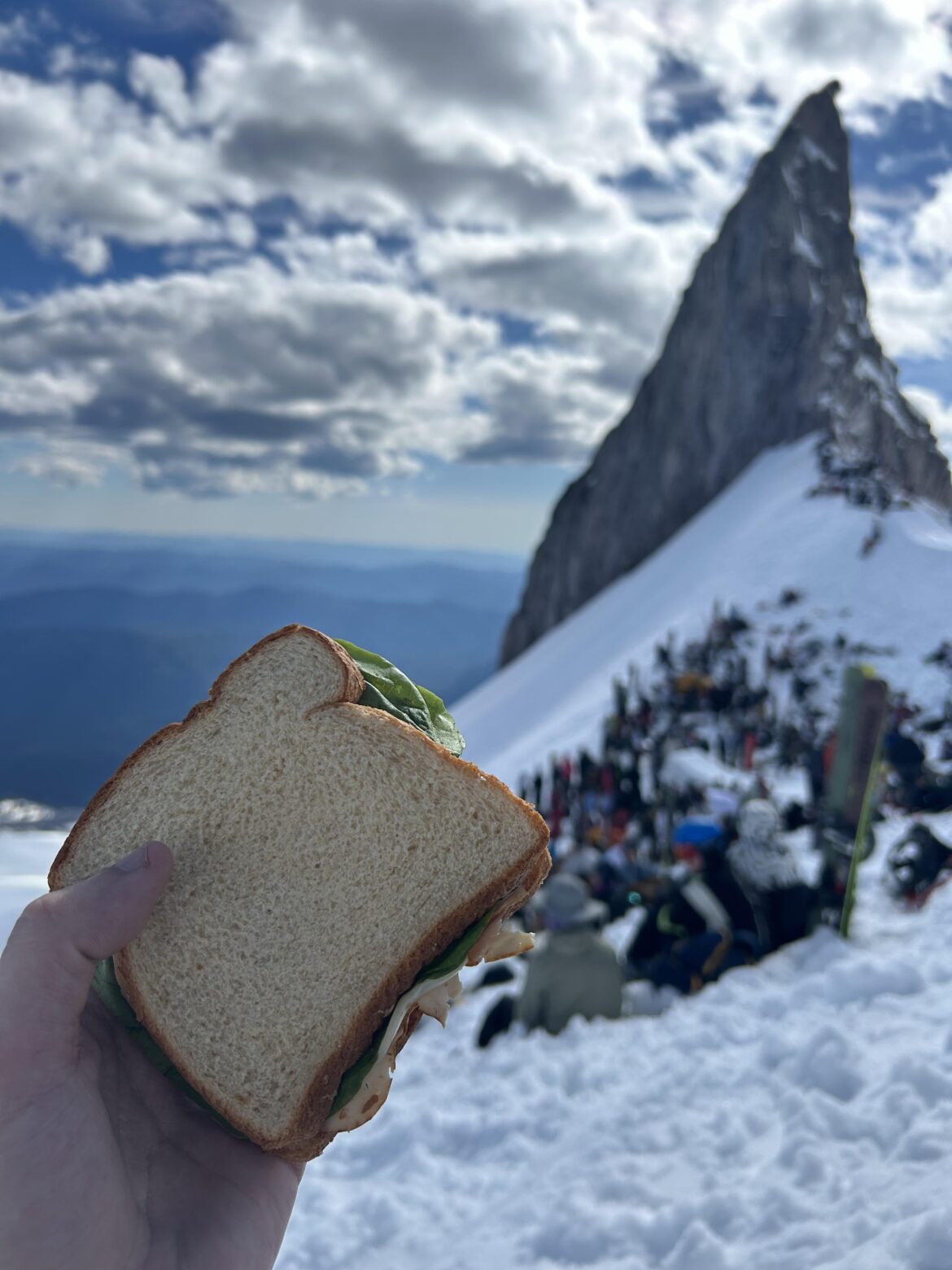 Well deserved sandwich