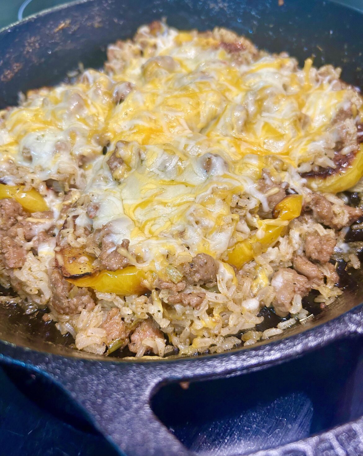 cajun pork stuffed peppers