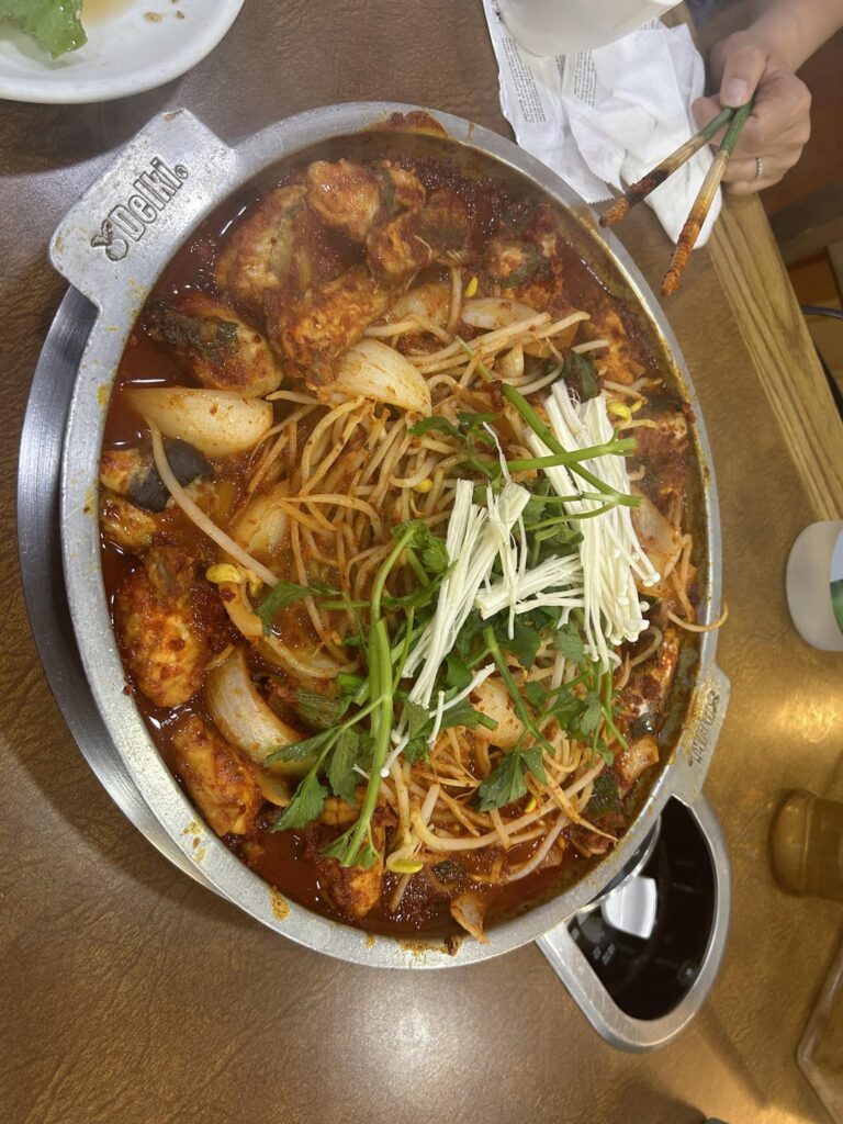 Pufferfish soup (복어탕)