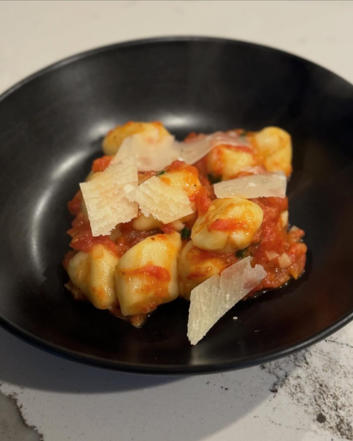 Gnocchi in Fresh Tomato Sauce