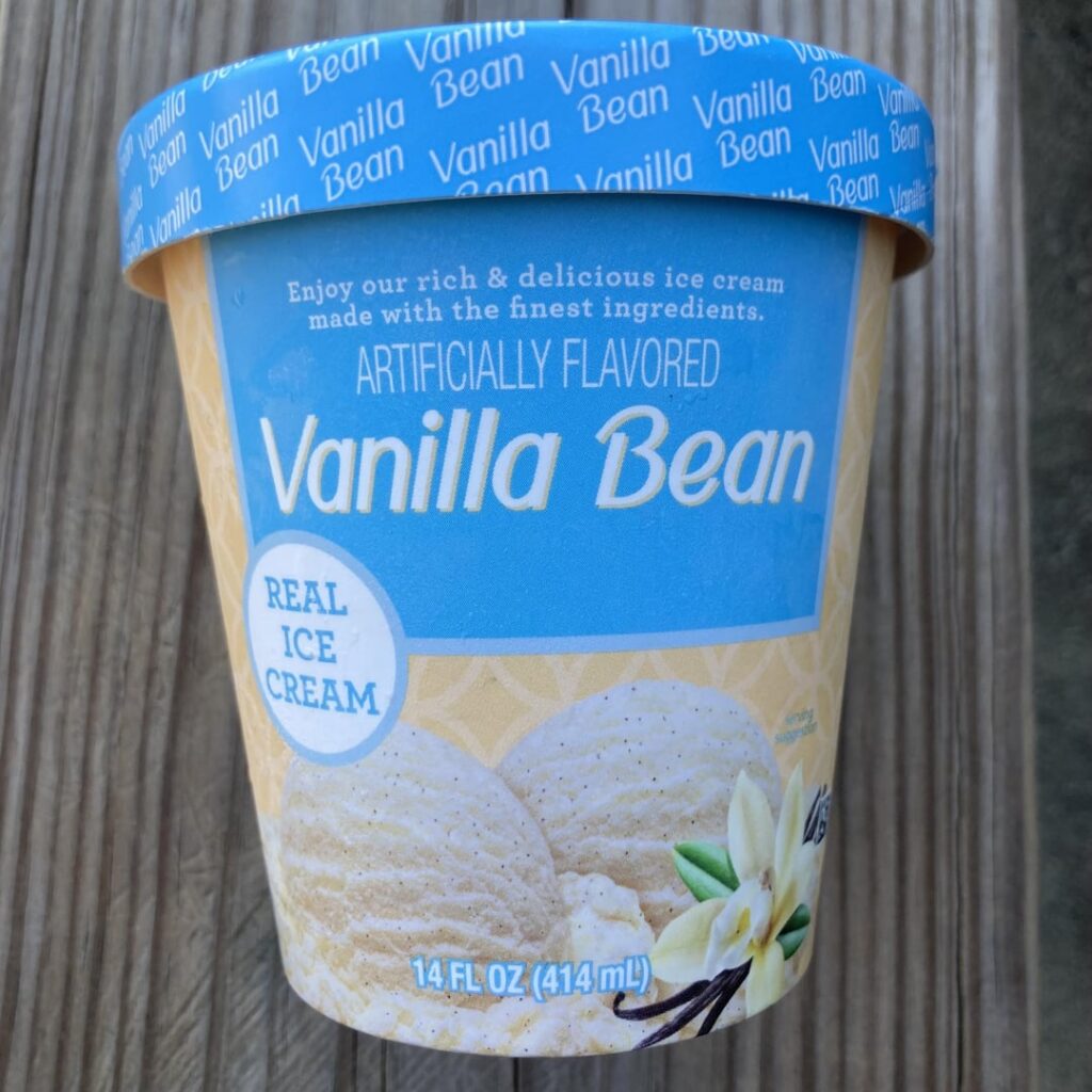 Dollar Tree Vanilla Bean Ice Cream—is it as good as their Coffee ice cream? Dollar Tree Vanilla Bean Ice Cream—is it as good as their Coffee ice cream?