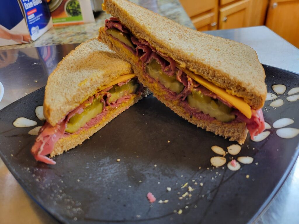 Dad and daughter pastramis Dad and daughter pastramis