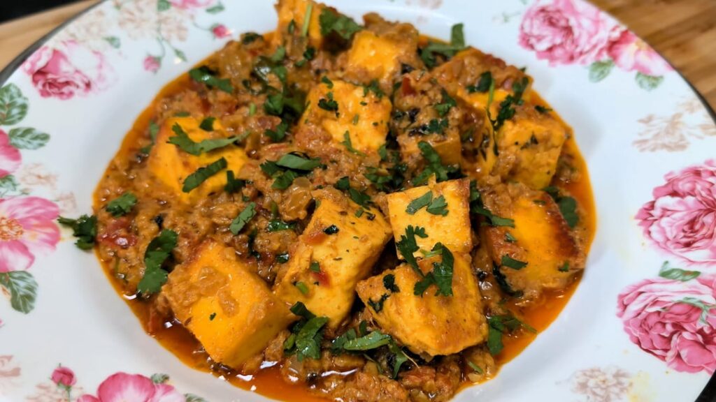 Spicy Paneer Tikka Masala, Great for those meat free days.