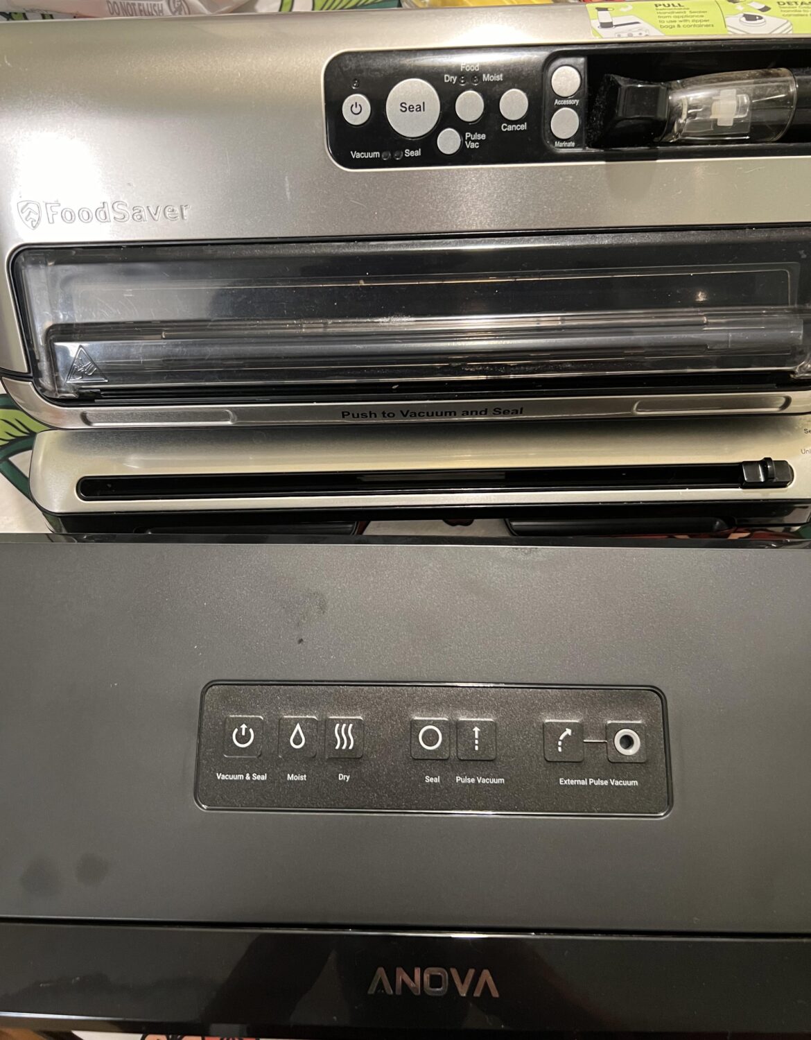 Anova vs. Food saver vacuum sealer.