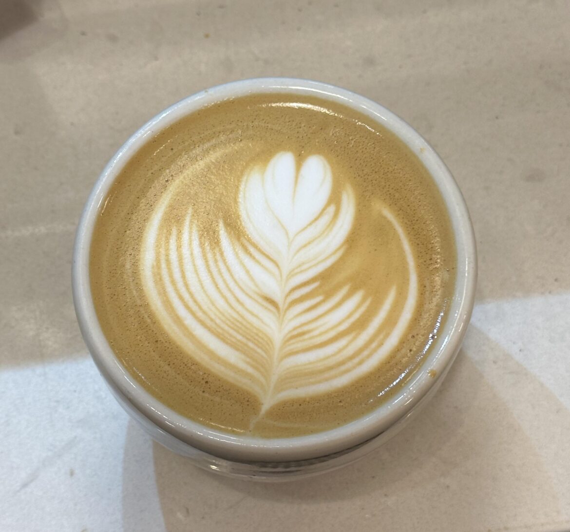 whole milk cortado