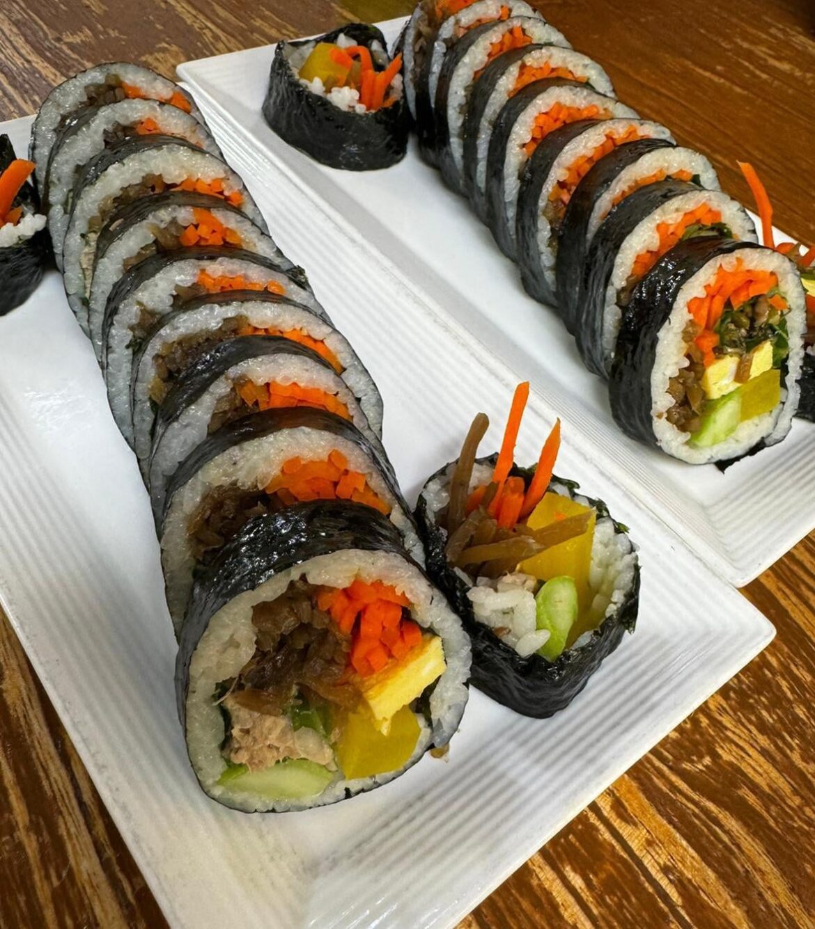 Gimbap (or Kimbap) is good to eat anytime