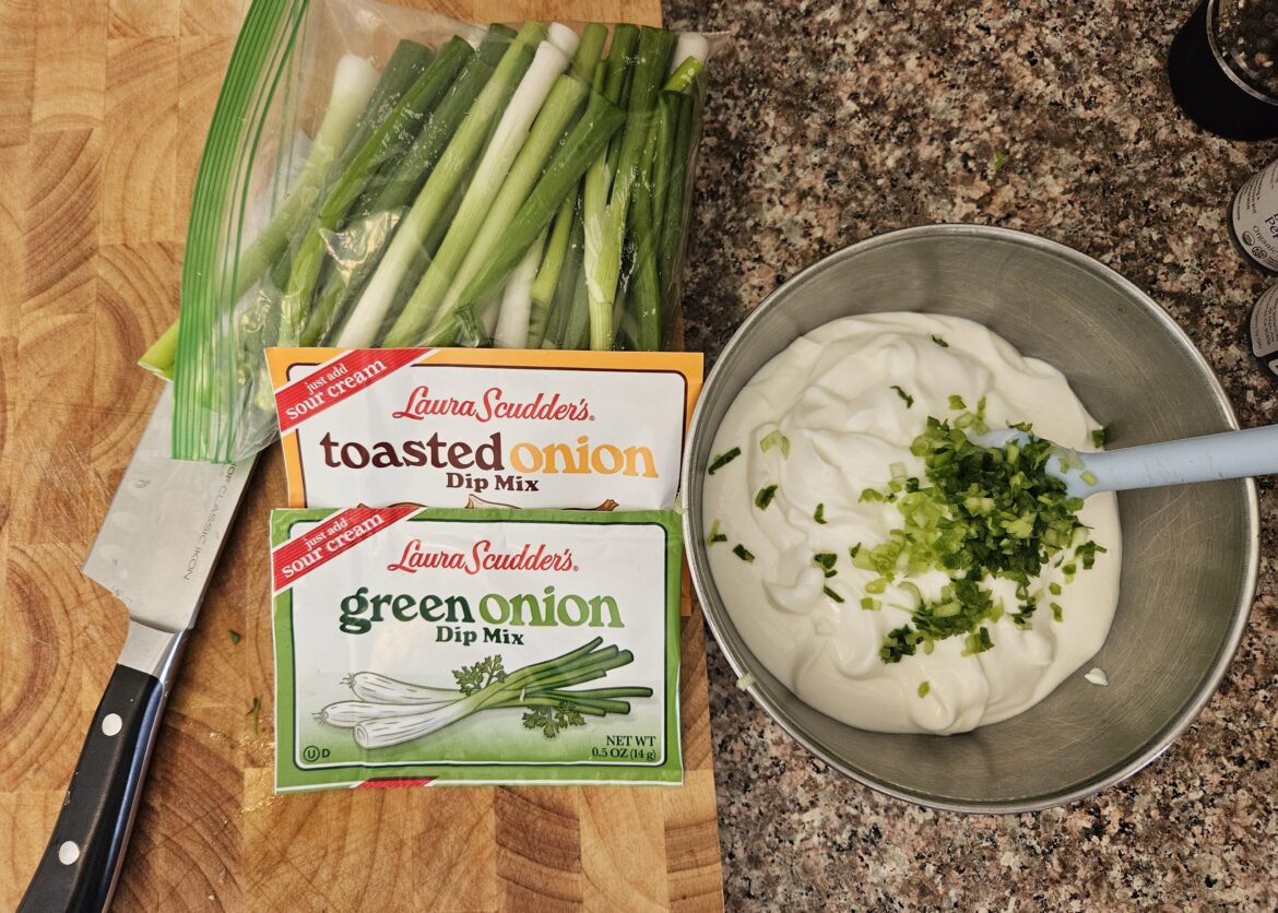 Onion Dip for Green Onions