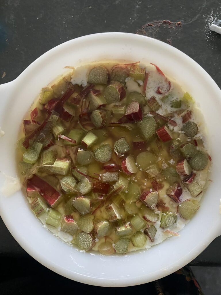 Rhubarb Pie