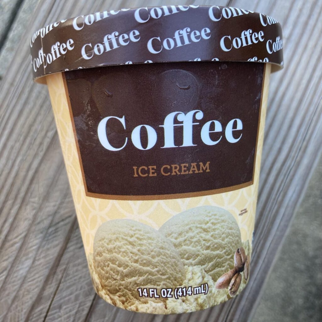 Dollar Tree Coffee Ice Cream