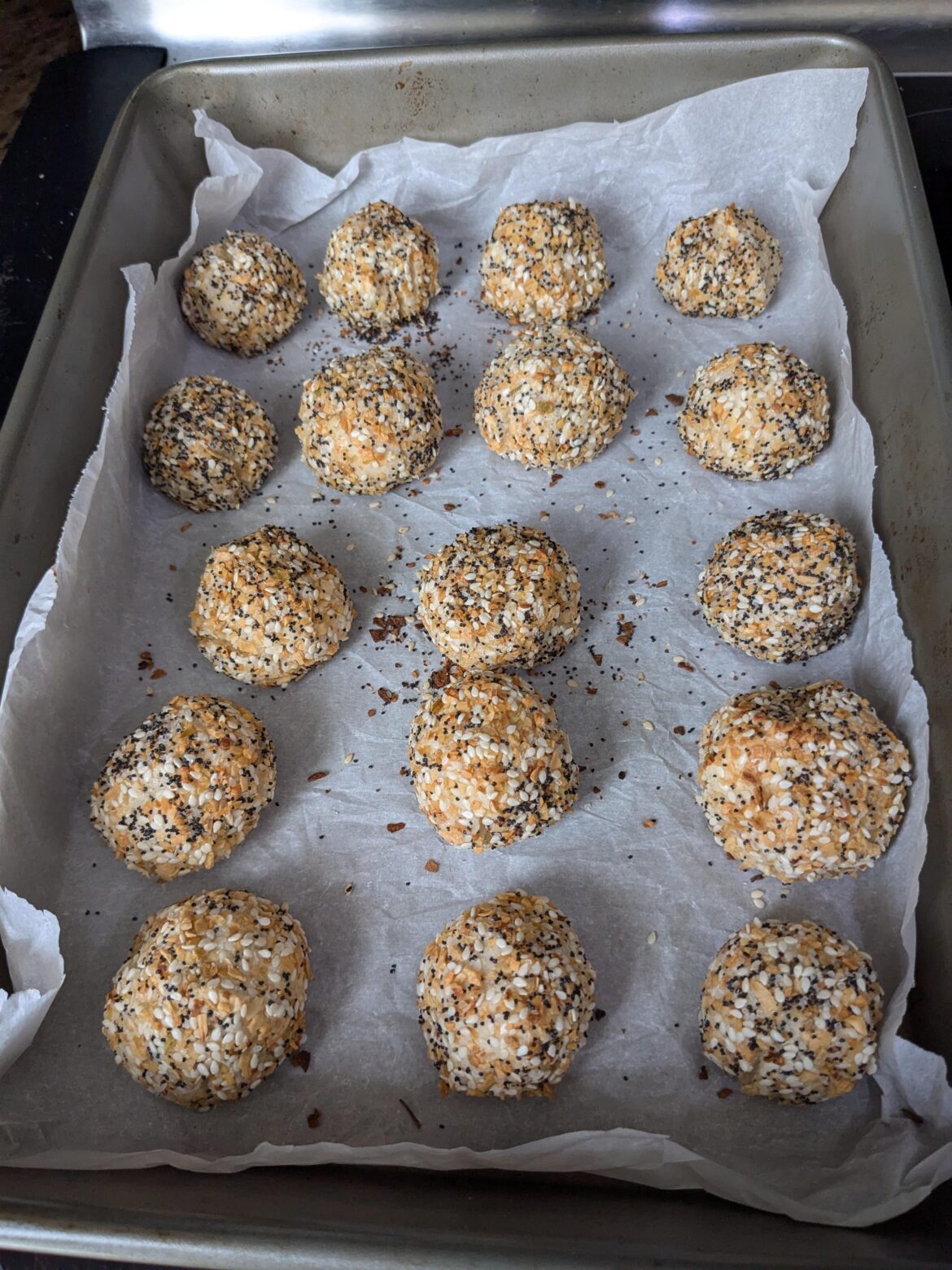 Keto Bagel Bites Keto Bagel Bites