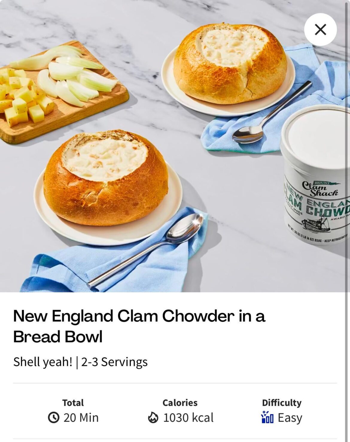 Has anyone tried this? I have a voucher for any market item and was wondering if this was better than say, canned supermarket chowder.