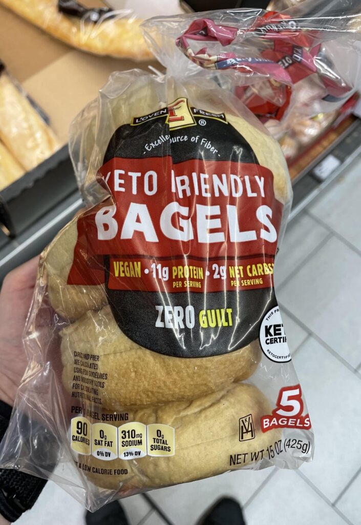 Keto bagels are back at Aldi!
