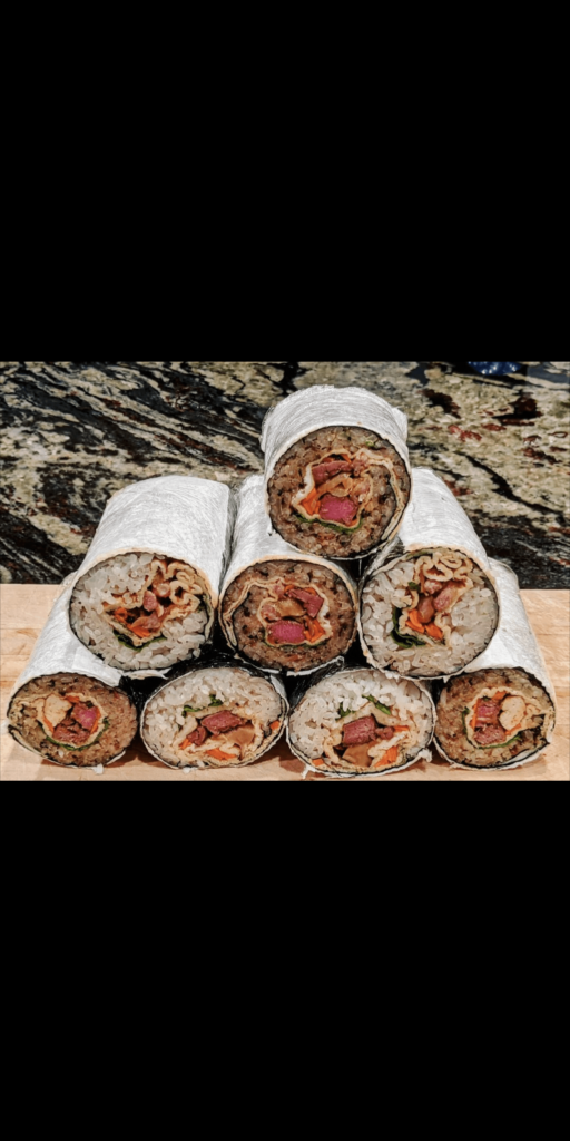 Response to gimbap packing q