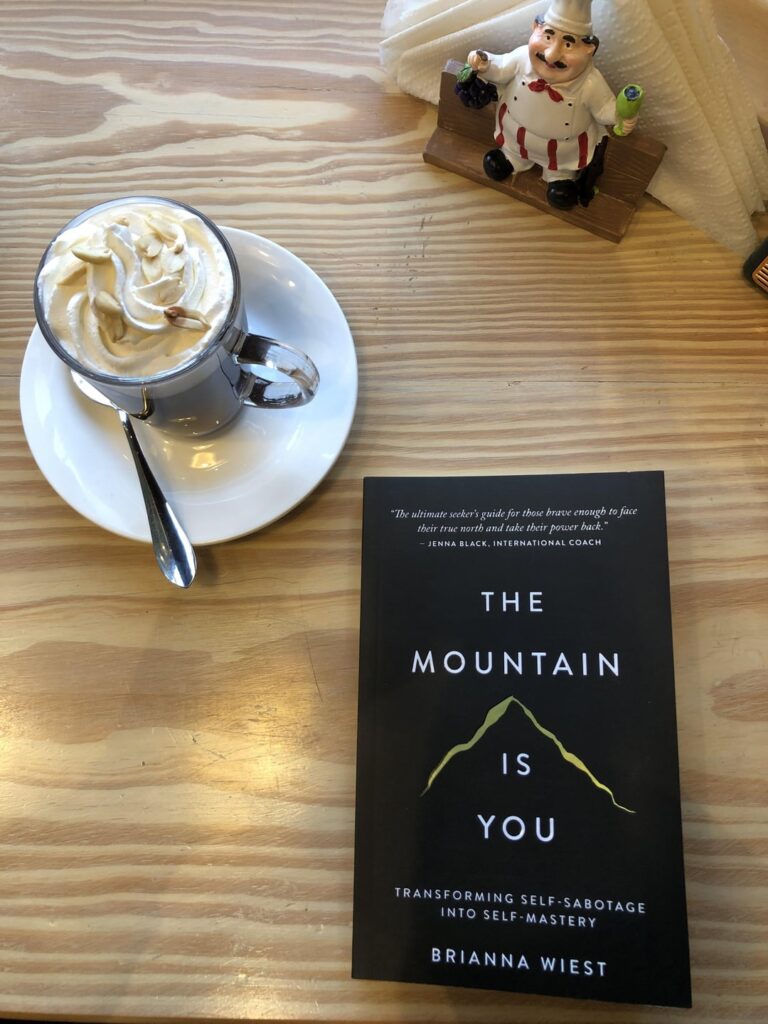 Cup of Peanut Butter Hot Chocolate from last winters