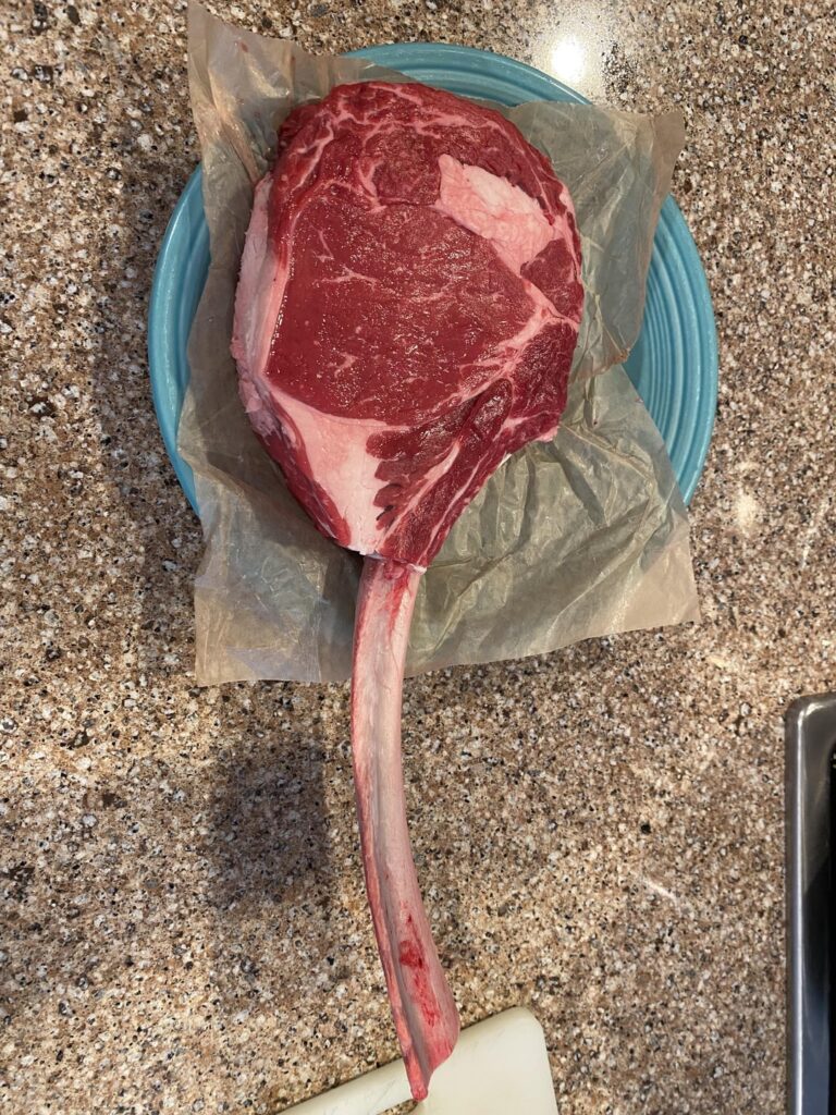 First steak