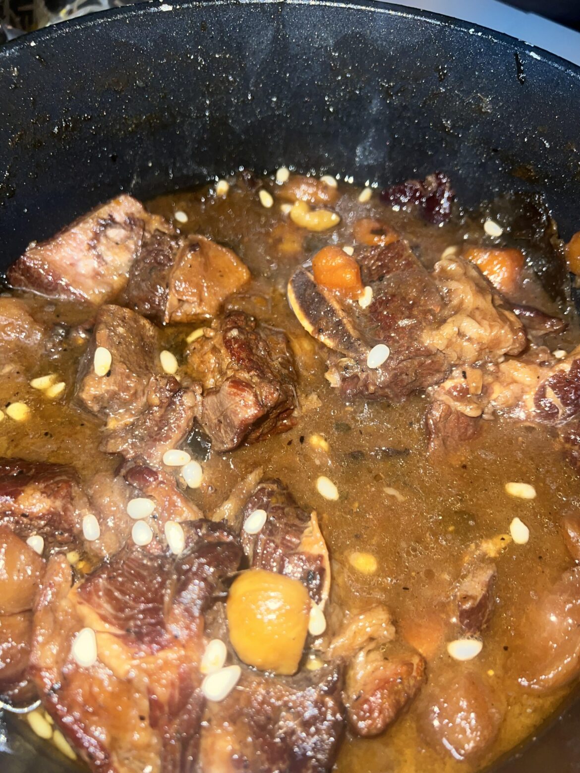 My first attempt at Galbi-jjim (recipe in comments).