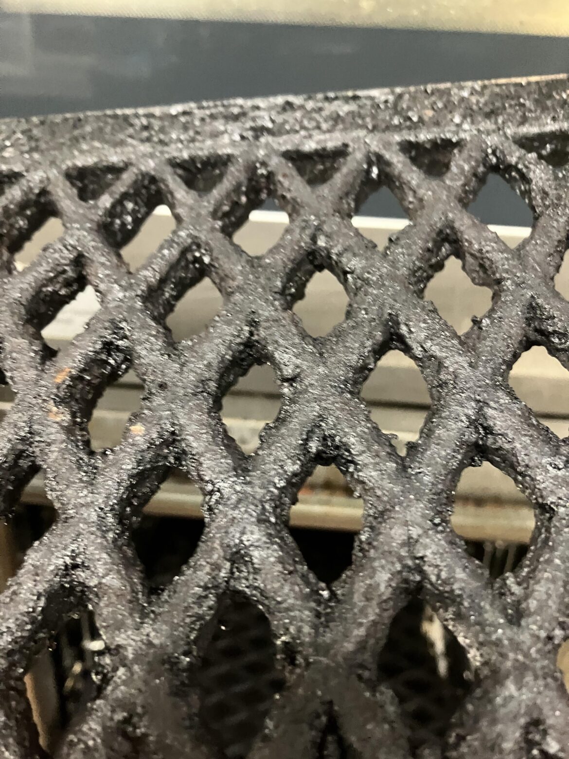 How to safely clean these grills? (Rational Combi oven)