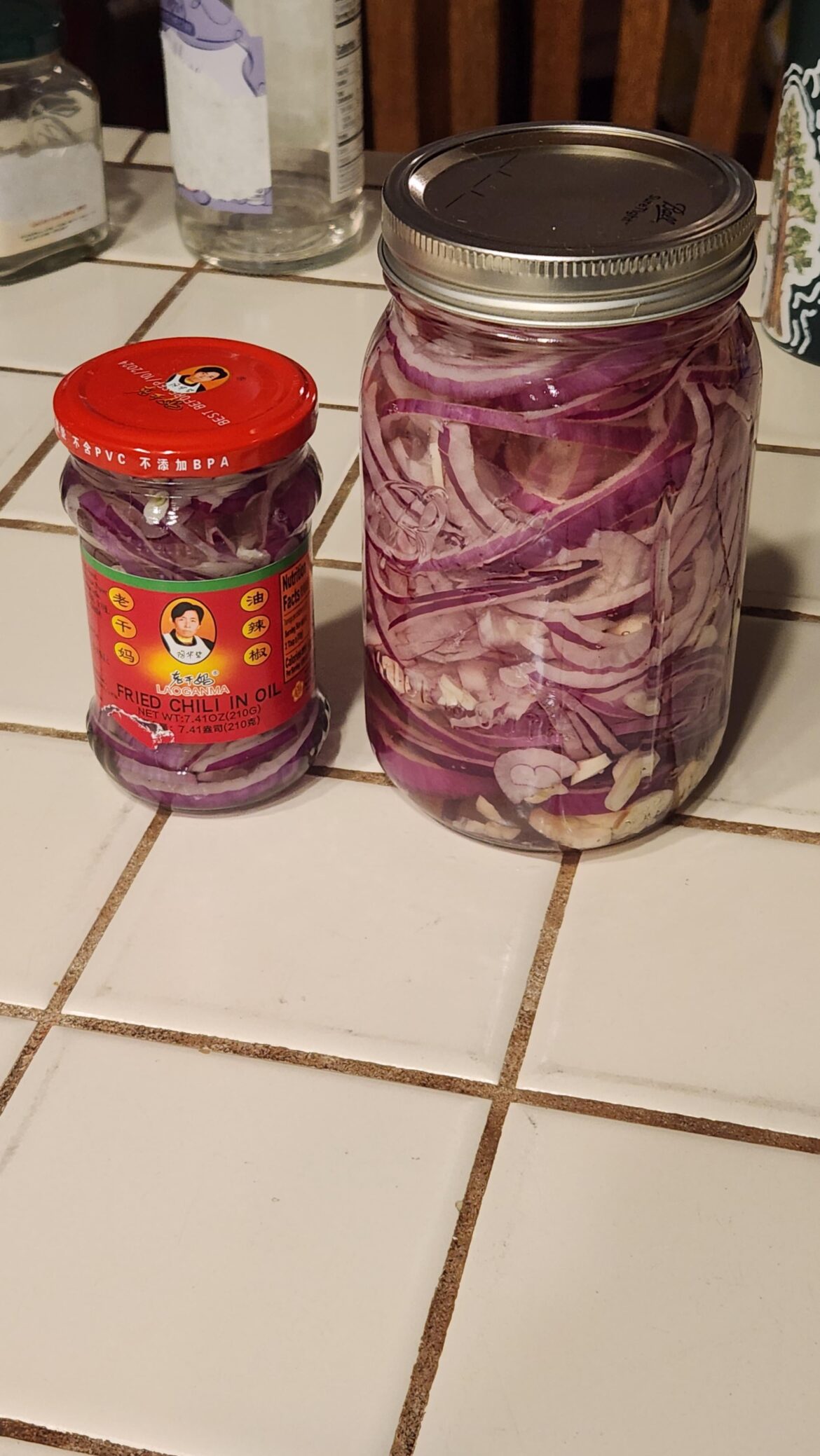 Pickling some red onions for the 4th of july