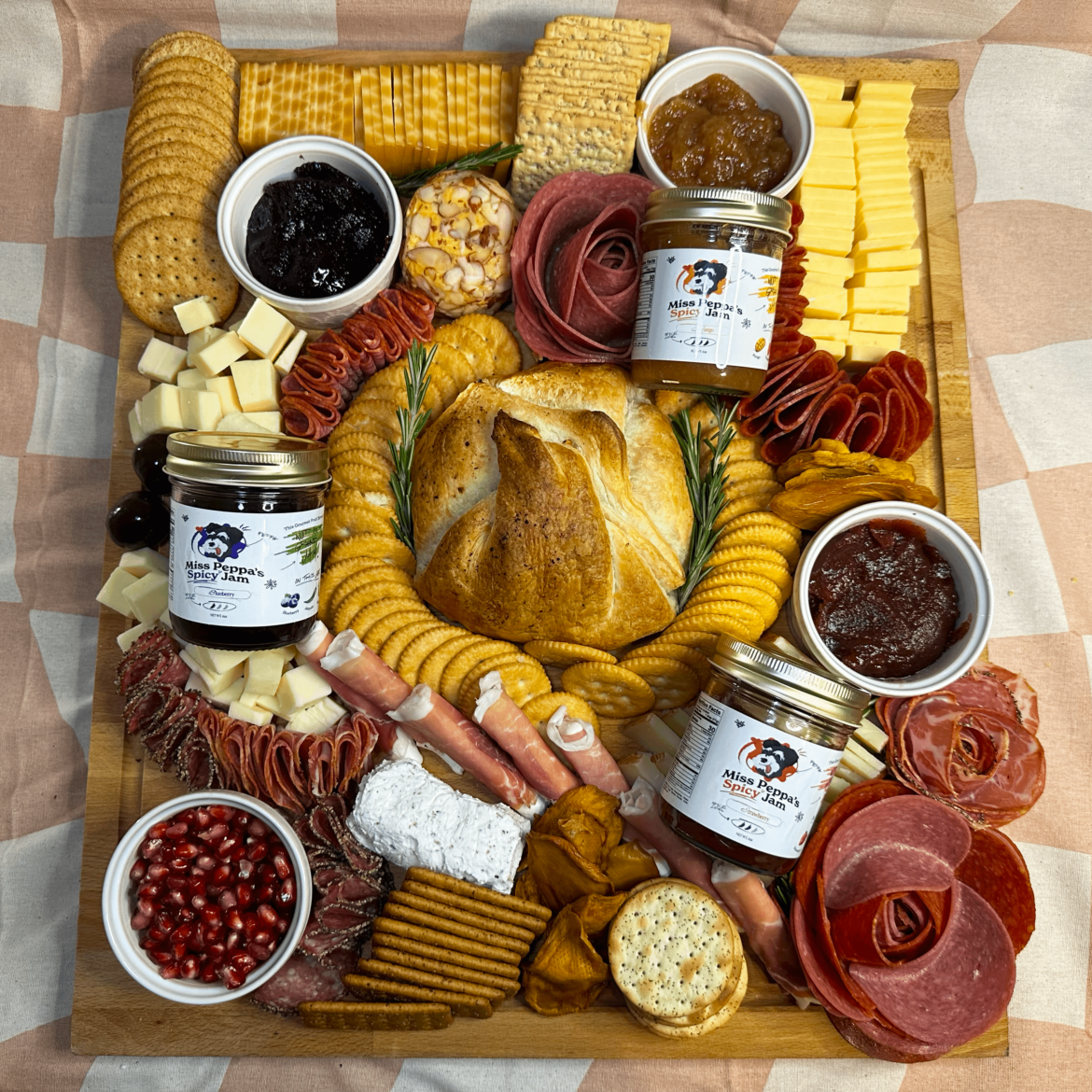 Made this bad boy last thanksgiving and to help promote my friend's small business!