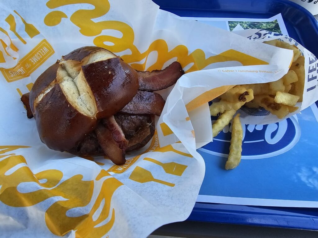 Just tried Culver's Pub Burger it's bangin.