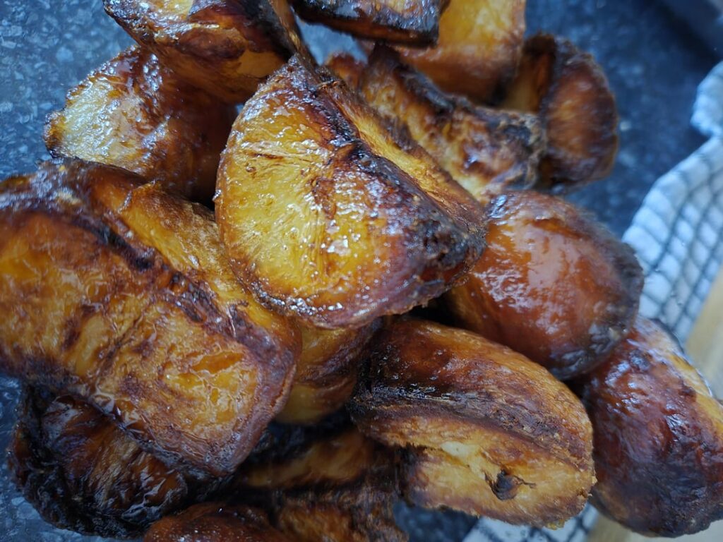 Roast potatoes done!