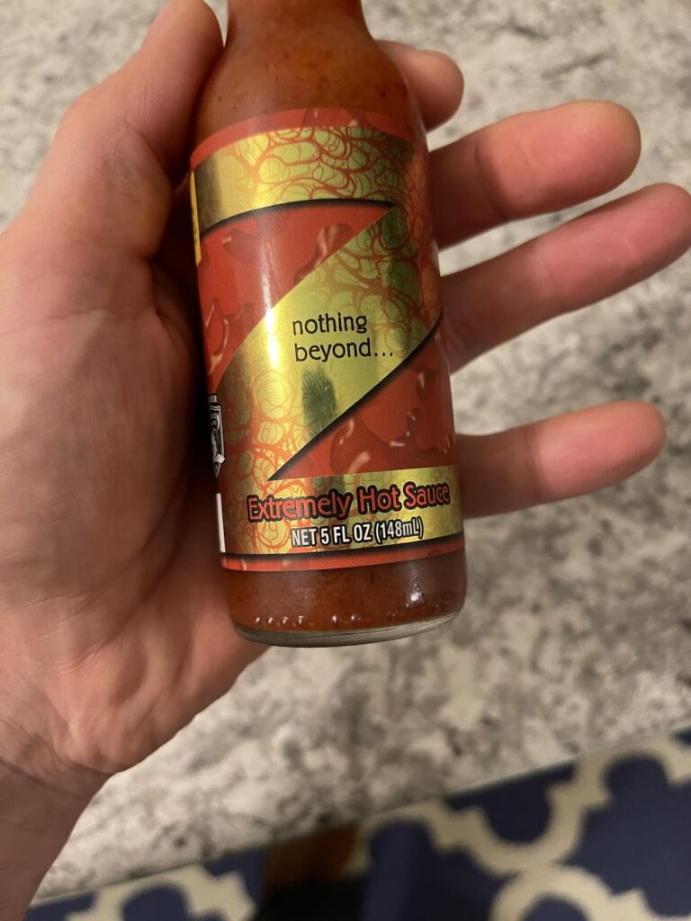 Not as hot as expected, it tastes like hell too 🤢