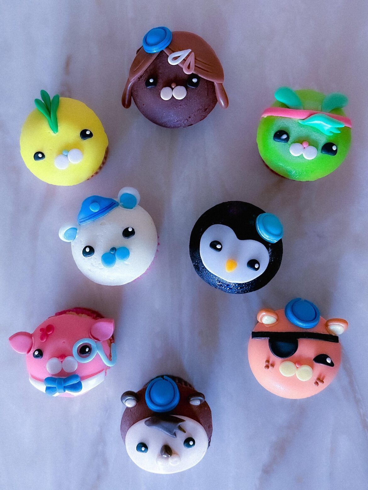 Octonauts cupcakes