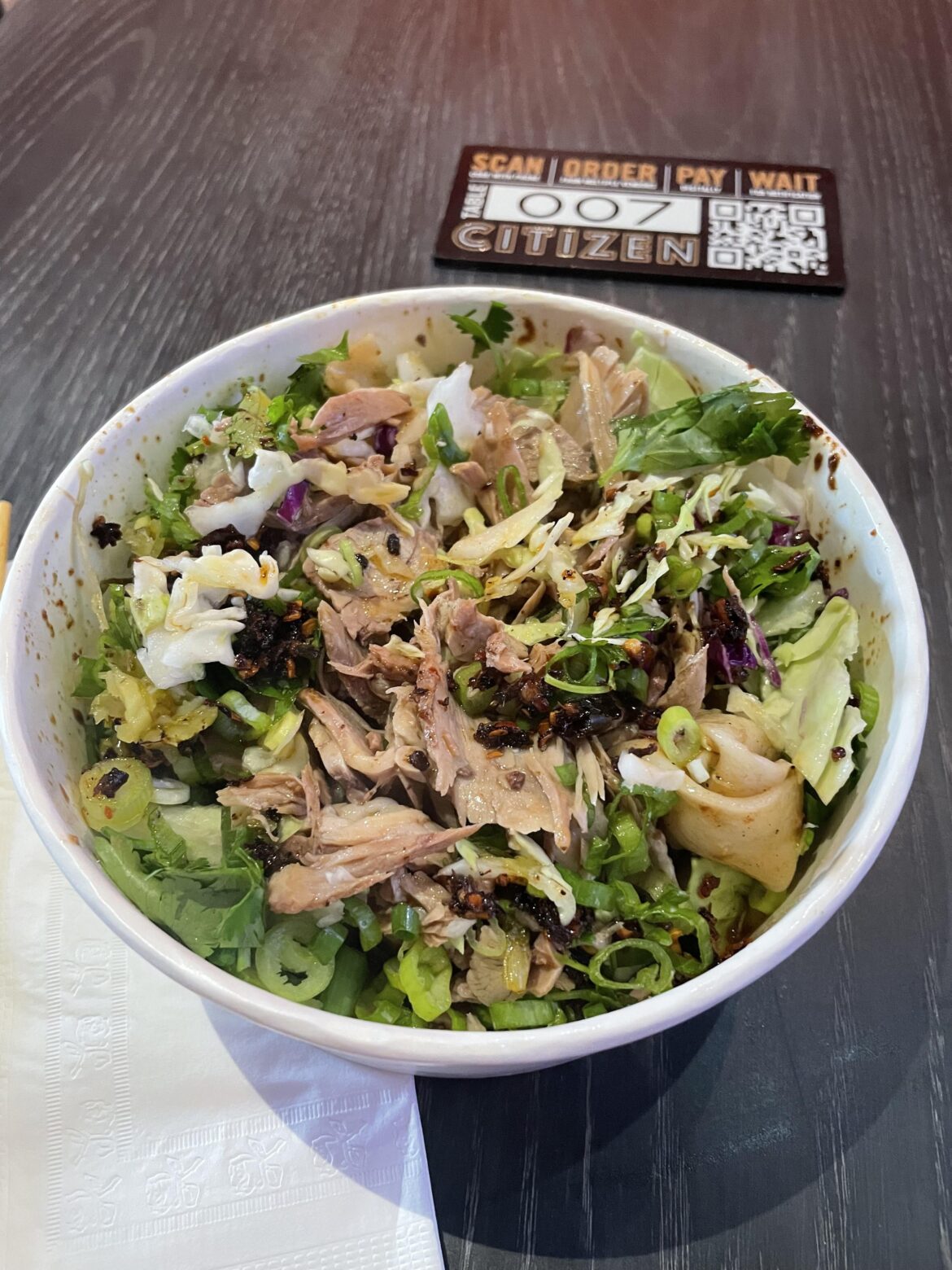 Dry tingling cumin noodles with lamb – Bang Bang @ Citizen Public Market Dry tingling cumin noodles with lamb - Bang Bang @ Citizen Public Market