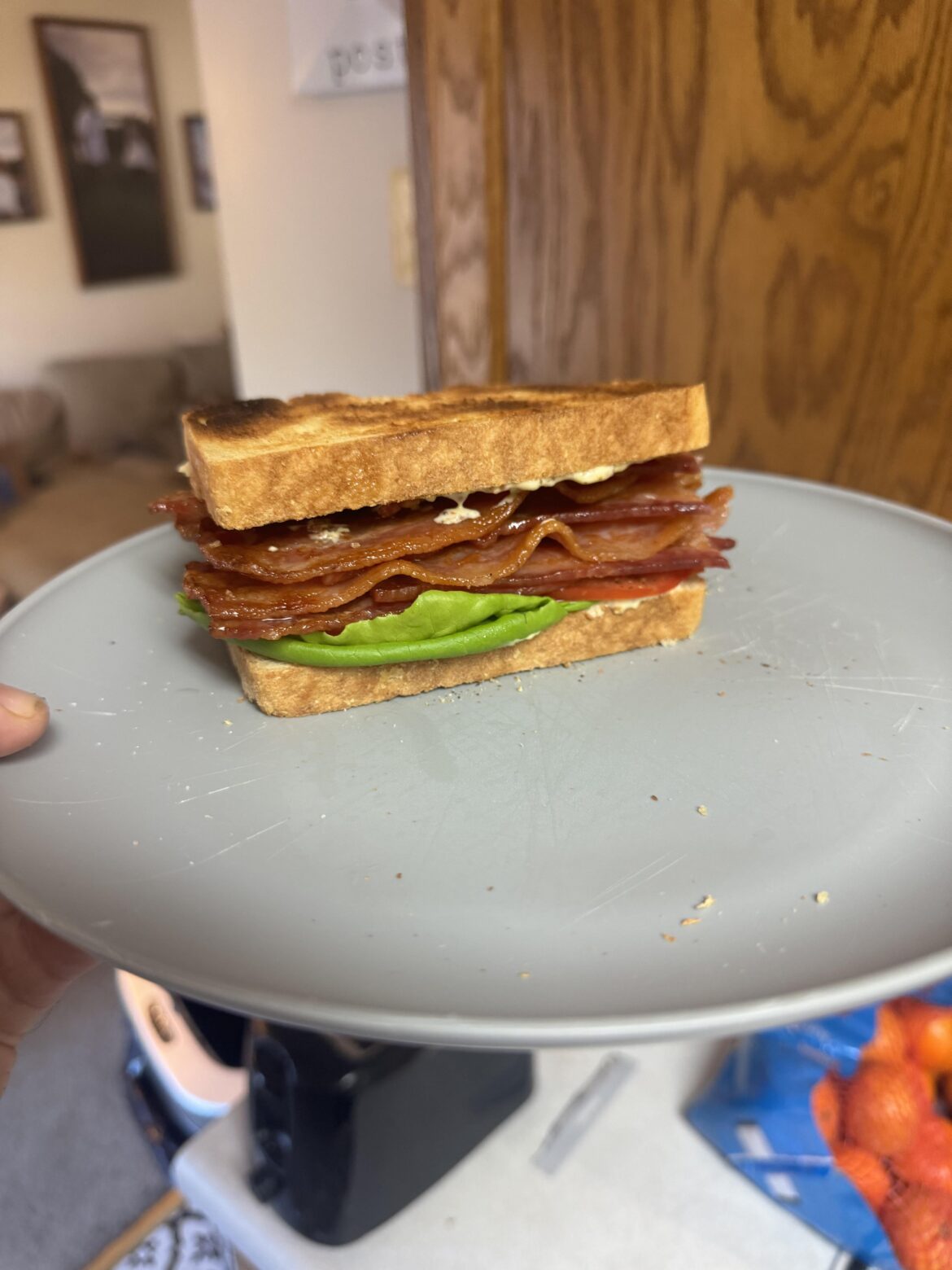 I’ve been craving a simple BLT