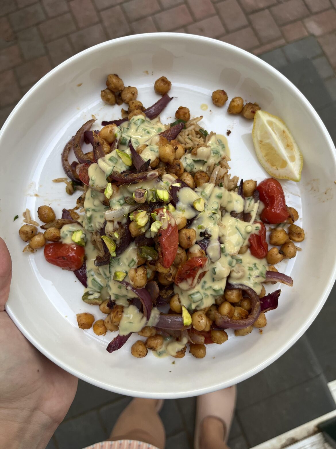 Vegan Turkish Spiced Chickpea Bowls