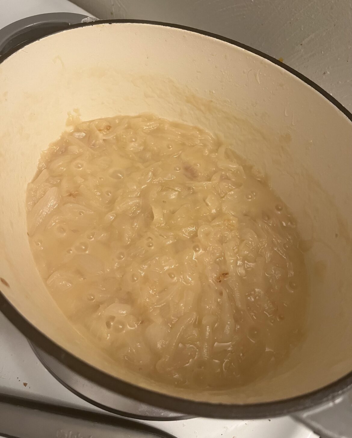 First time caramelizing onions