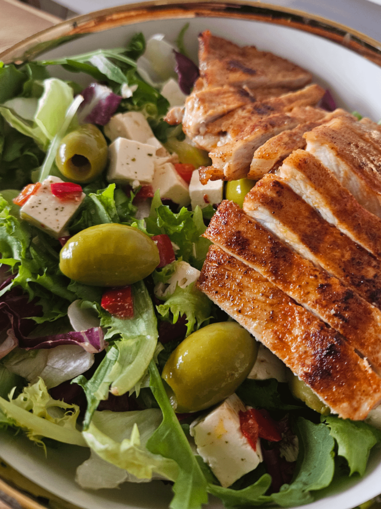 Busy girl pork chops with greens Busy girl pork chops with greens