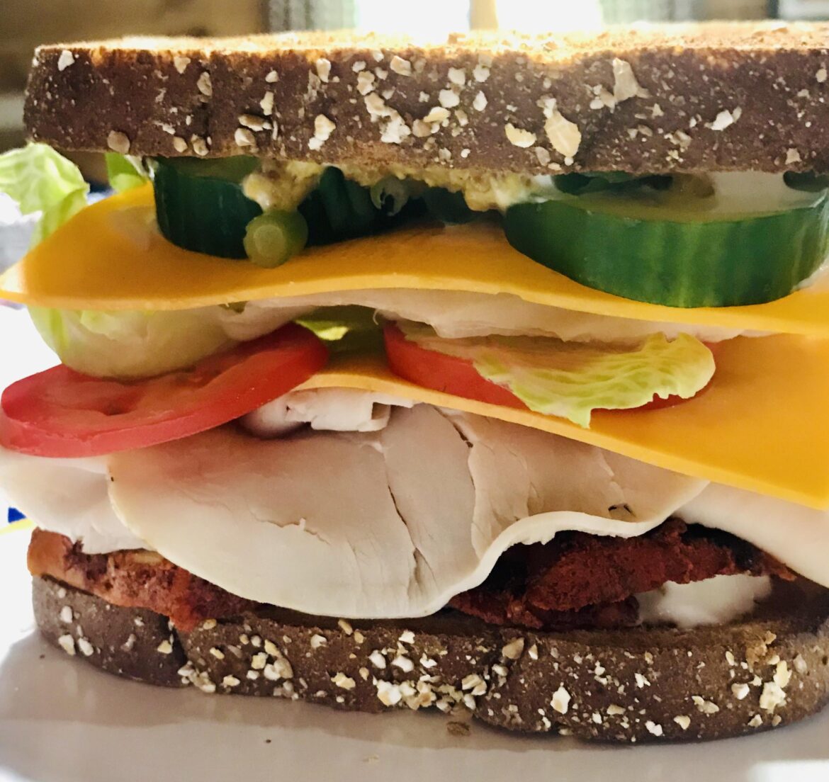 I made this sandwich on July 9th 2020. For some reason, I took and saved the photo. Today, after discovering this sub, I finally know why…