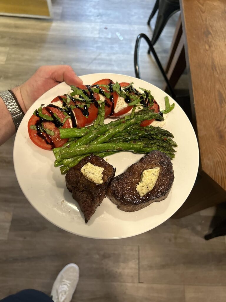 Rate my filet dinner