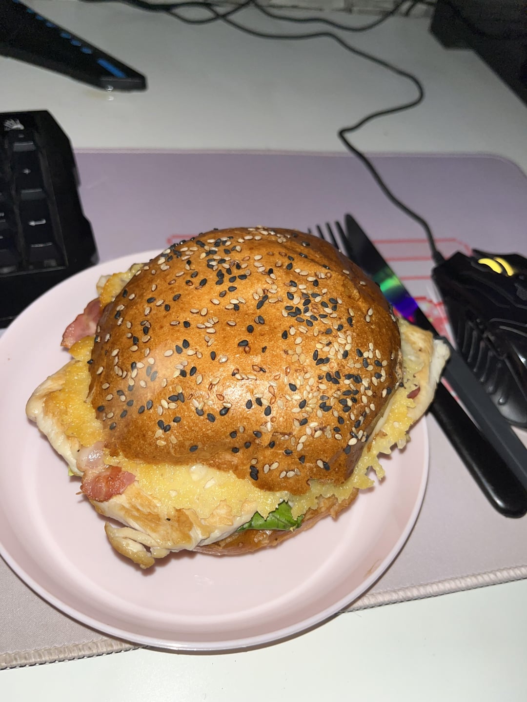 ceasar burger calorie estimate? Dining and Cooking