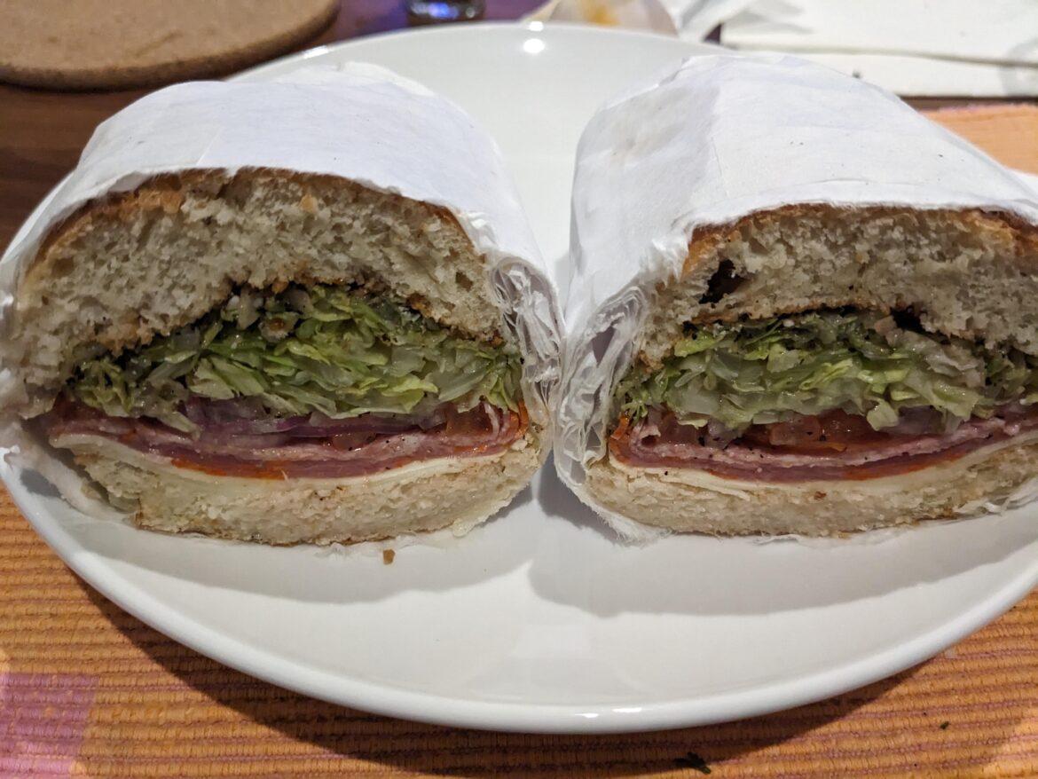 Pedroso’s Classic Italian Sub Pedroso's Classic Italian Sub