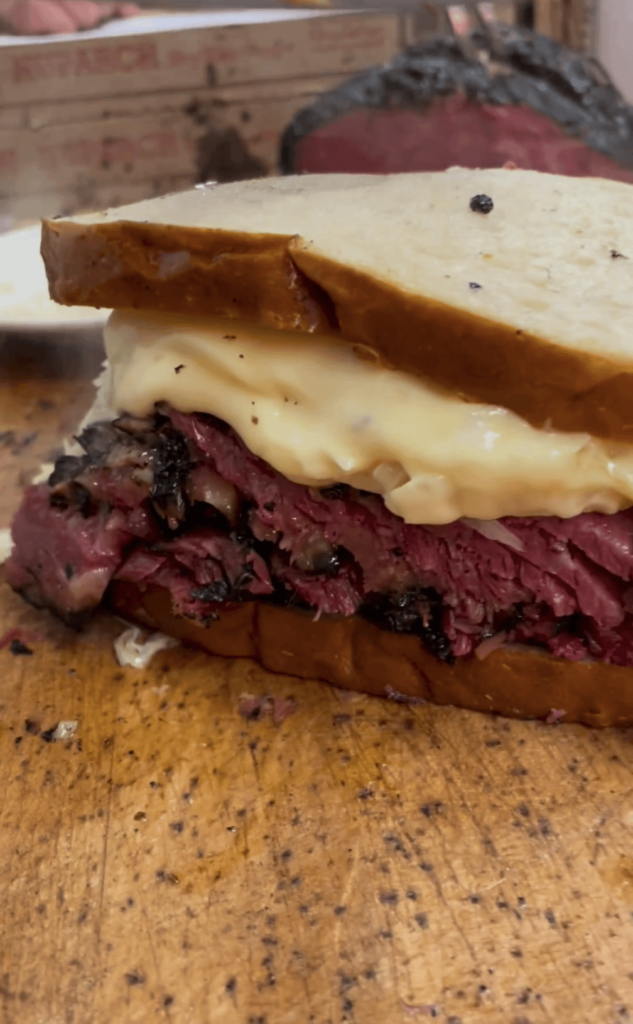 Where in town can I get a pastrami Ruben that looks like this?