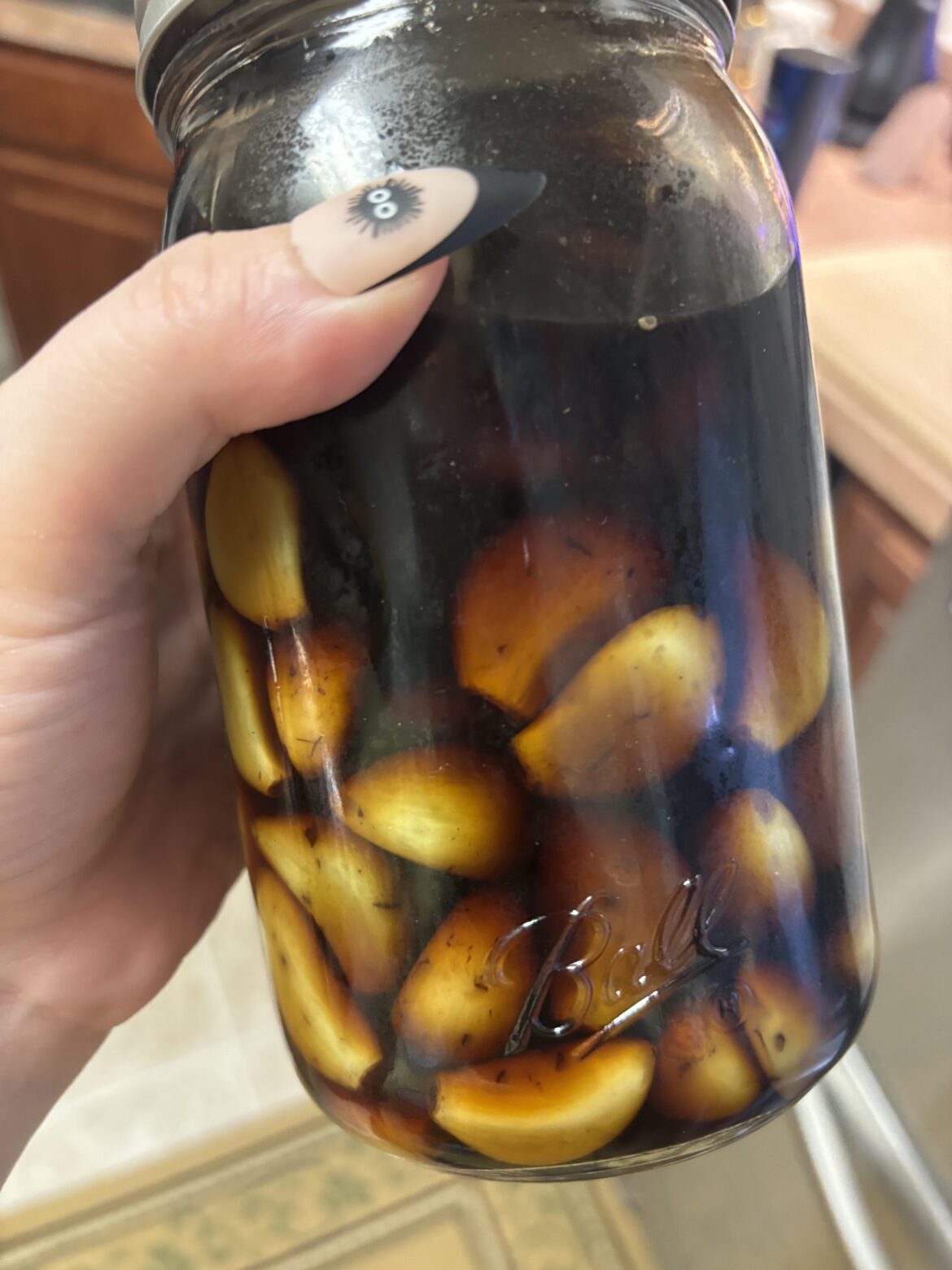 Pickled garlic never quite right?