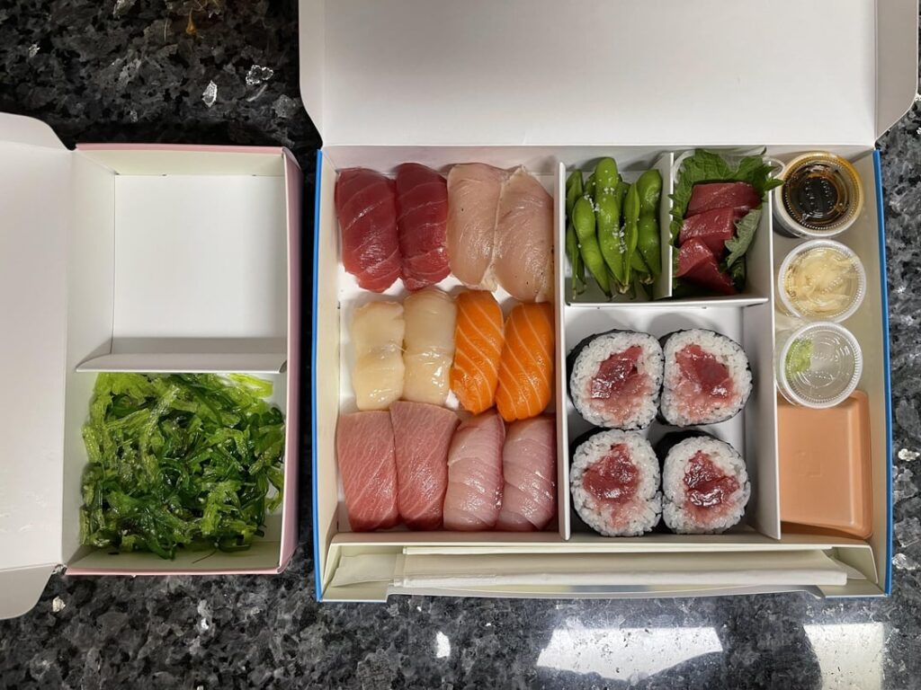 Hi.Dozo by Sushi Nakazawa - Deep Dive plus Seaweed Salad