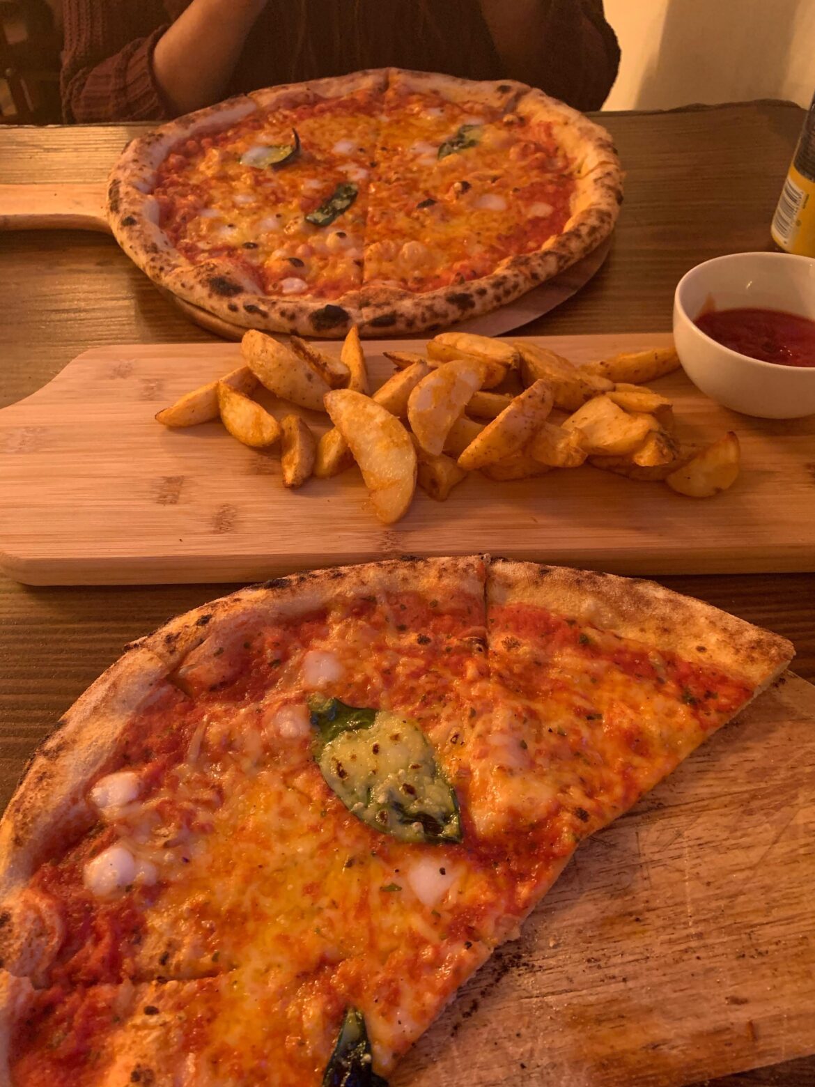 Calorie estimate Neapolitan style pizza