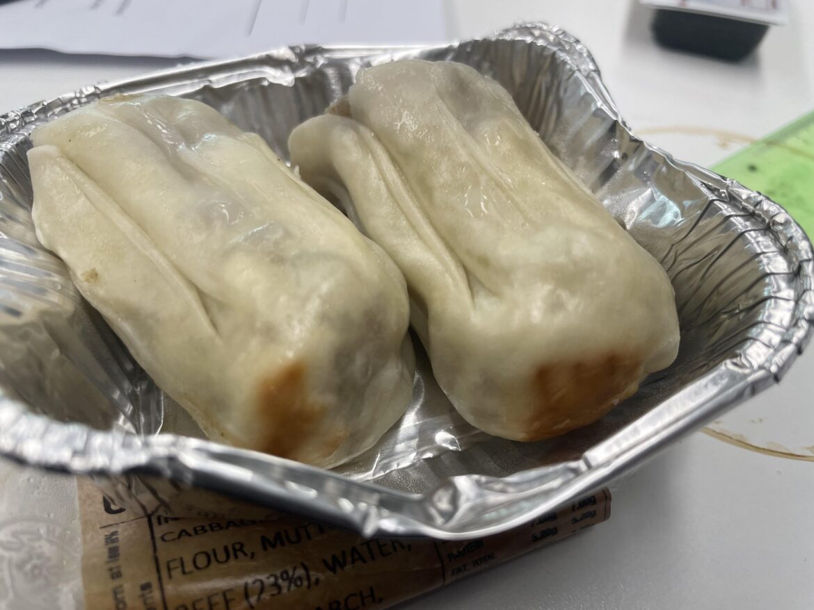 Steamed Dim Sims from the tasty truck at work