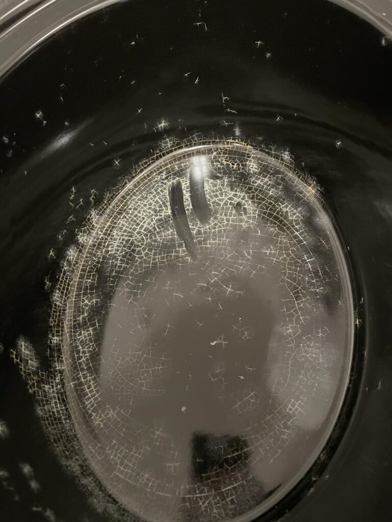Any idea what this residue is in my crockpot?