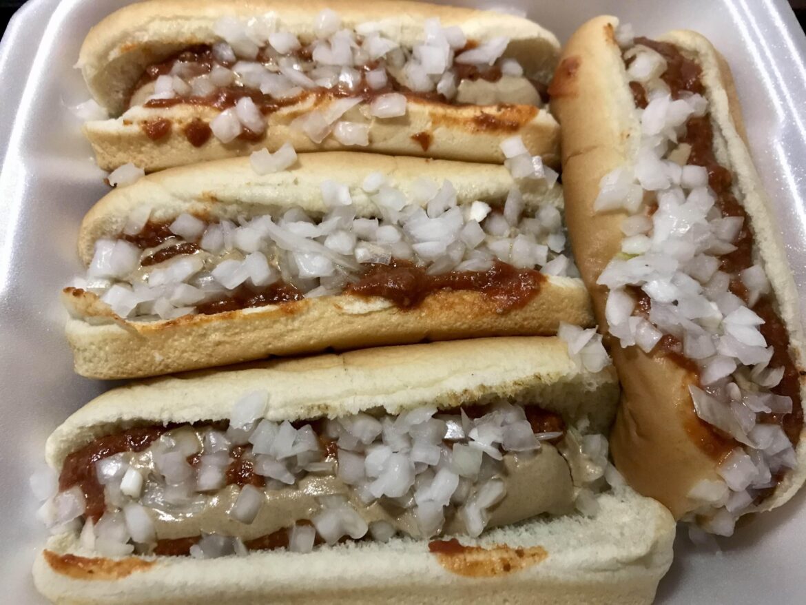 Waitress: "How much onion?" Me: "Yes."